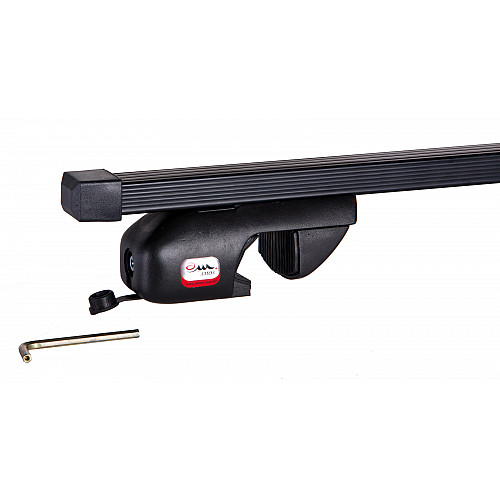 Car roof rack on manufacturer rails - NOWY ST _ car / accessories